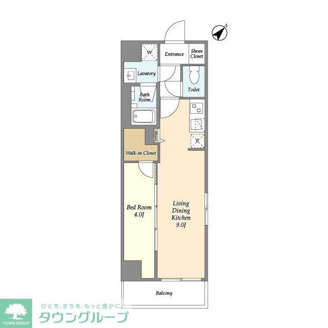 グランカーサ西葛西の物件間取画像