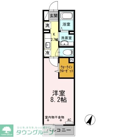 ロータスコートの物件間取画像