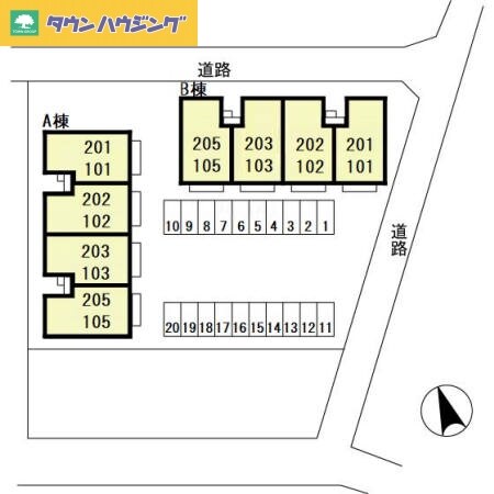 スプリングハイムＢの物件内観写真