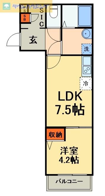 エンプレスヒル八千代台の物件間取画像