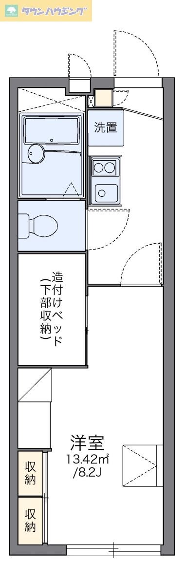 物件間取画像