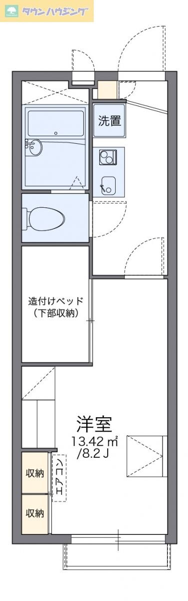 物件間取画像