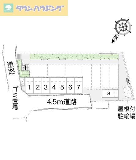 レオパレスパーチェ作新台の物件内観写真