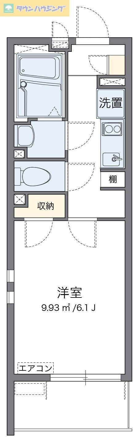 クレイノクレール　オオクボの物件間取画像