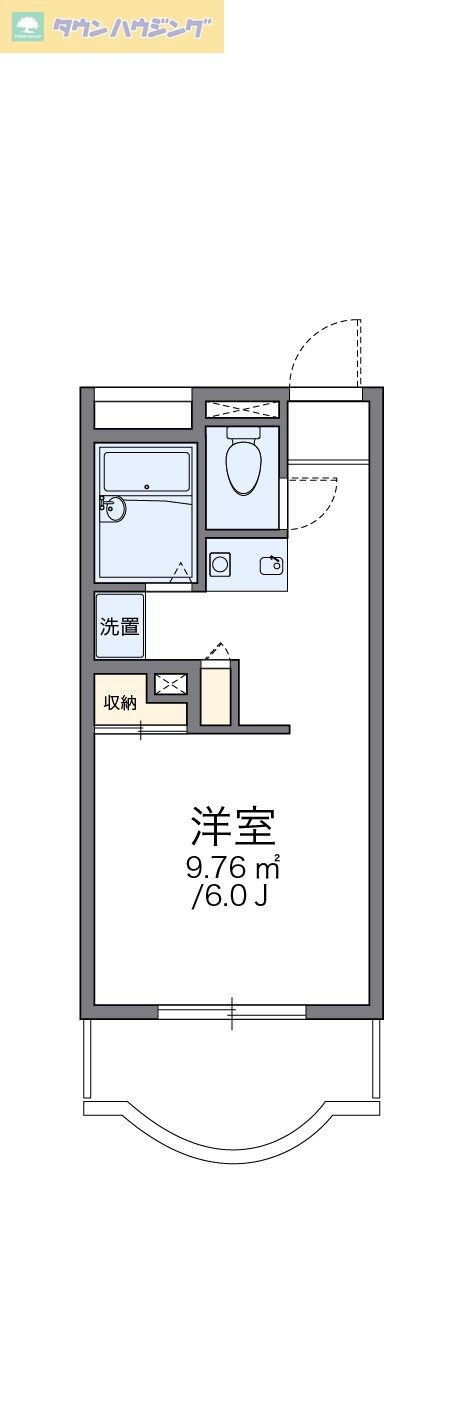 レオパレスパティオの物件間取画像