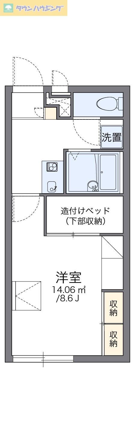 物件間取画像