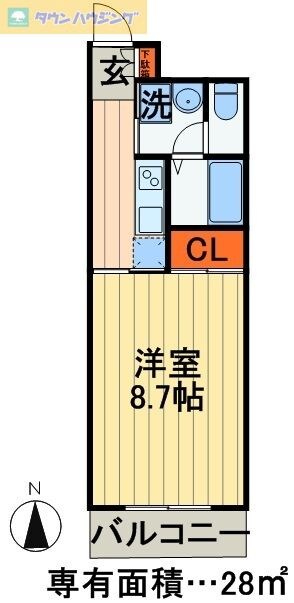 都町小川マンション　の物件間取画像