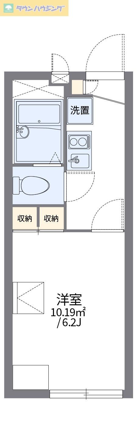 レオパレスエドの物件間取画像