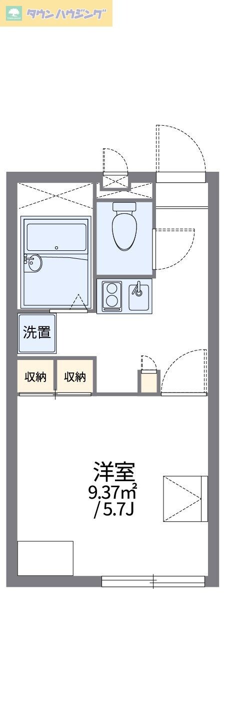 レオパレスＦｅｎｉｃｅの物件間取画像