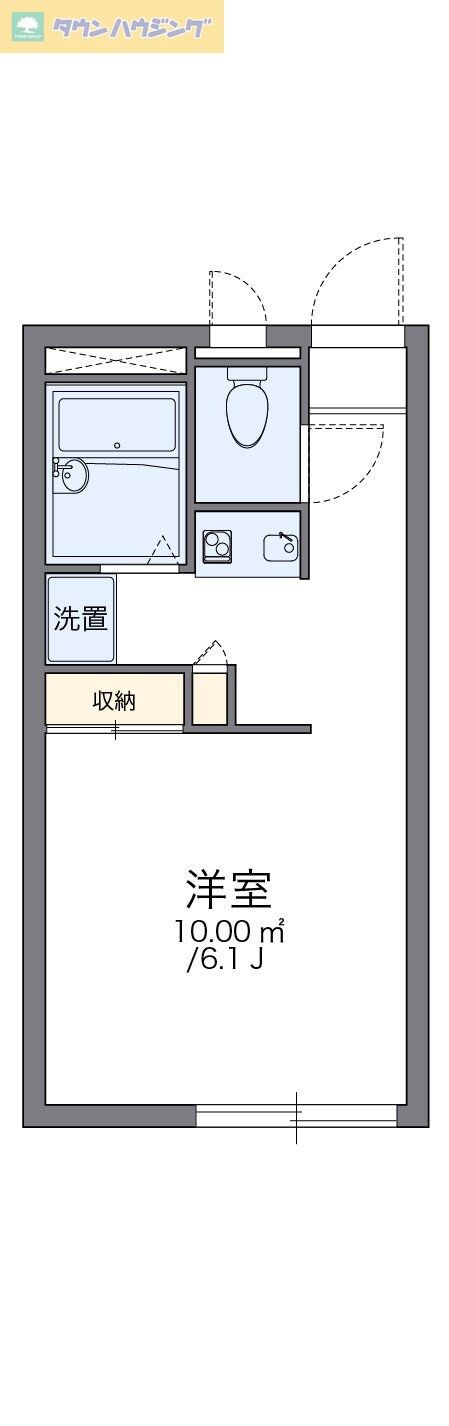 レオパレス蘇我の物件間取画像