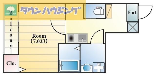 Ｔａｃ　Ｃｏｕｒｔの物件間取画像