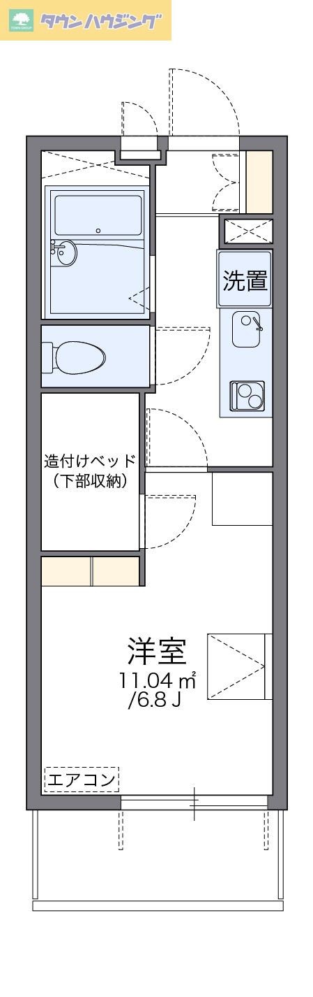 レオパレスサステナビリティの物件間取画像