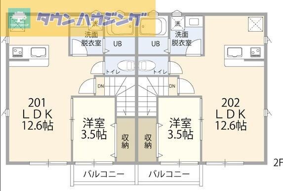 グランデYの物件間取画像