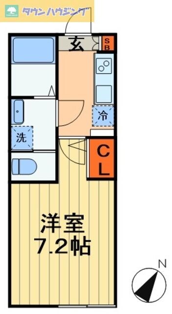 リアンの物件間取画像