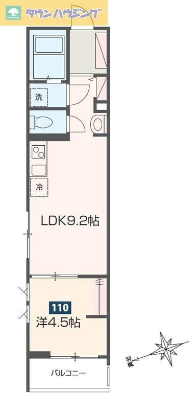 ＭＥＬＤＩＡ幕張の物件間取画像