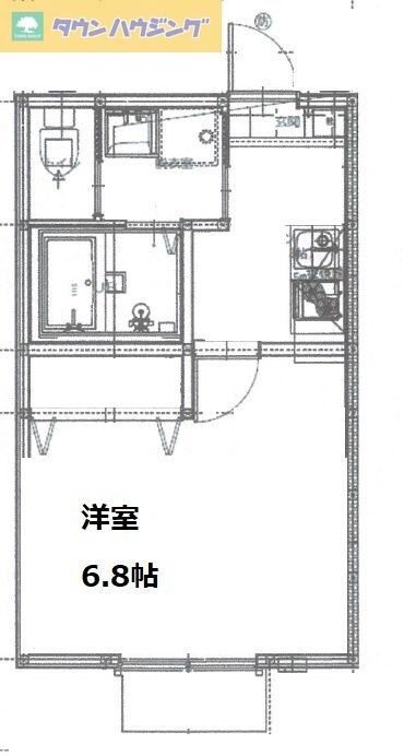 コンフォートショアの物件間取画像