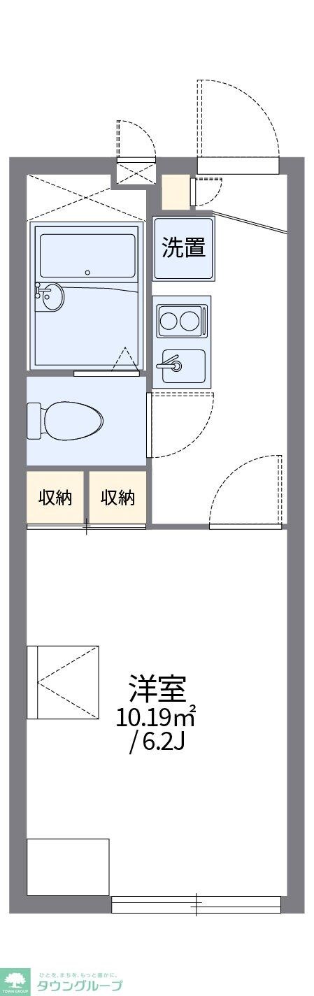 レオパレス轟の物件間取画像