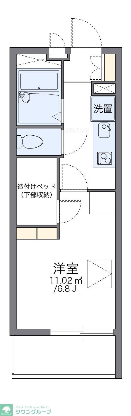 物件間取画像
