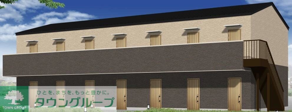 和良比新築アパートの物件外観写真