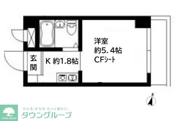 カレッジハイツ稲毛の物件間取画像