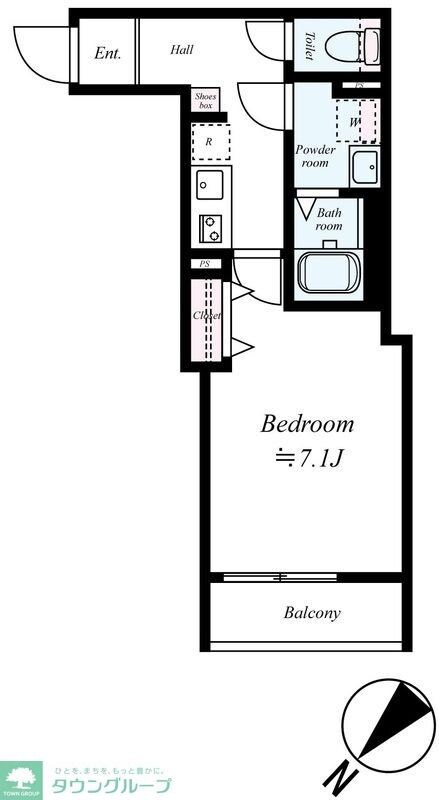GRADUS柏IIの物件間取画像