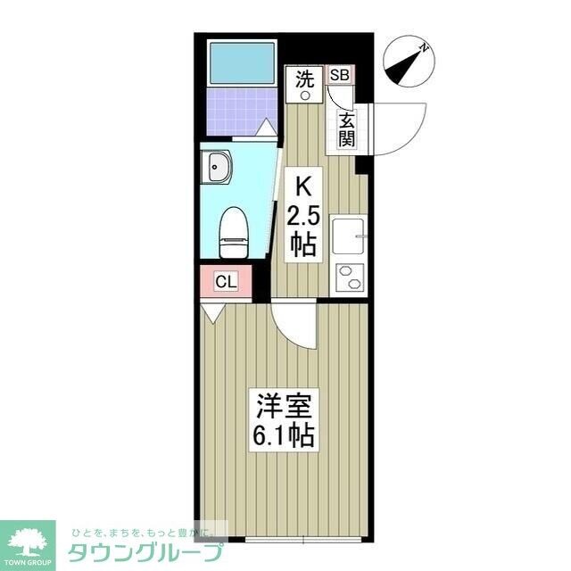 SAIE金町の物件間取画像