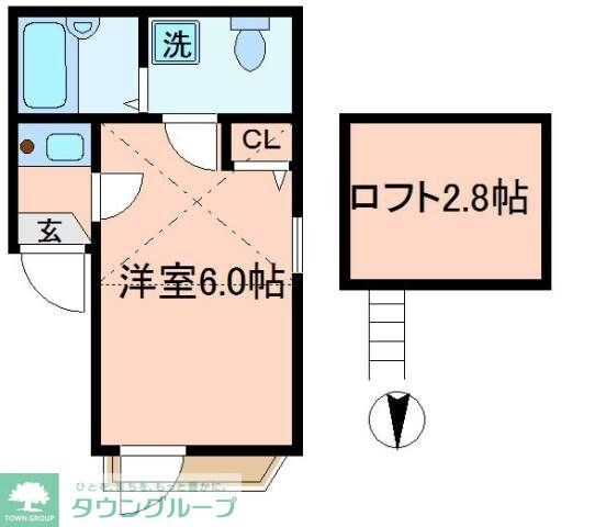 ＭａｙＳｉｘ新小岩の物件間取画像