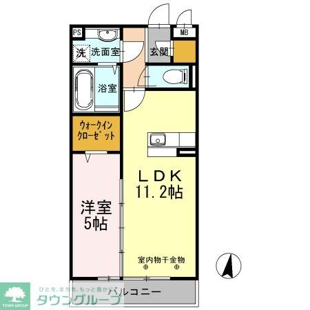 レガロ新宿の物件間取画像