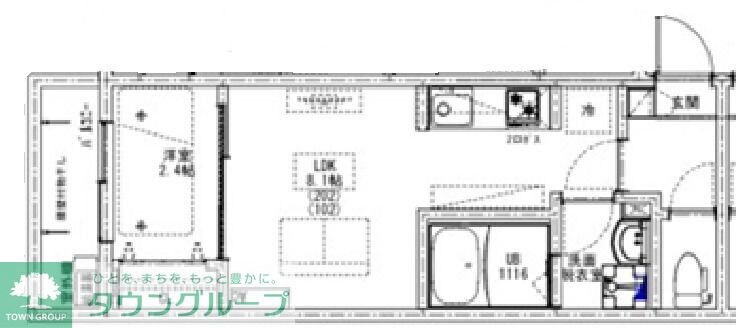 KEIAI RESIDENCE 新柏の物件間取画像