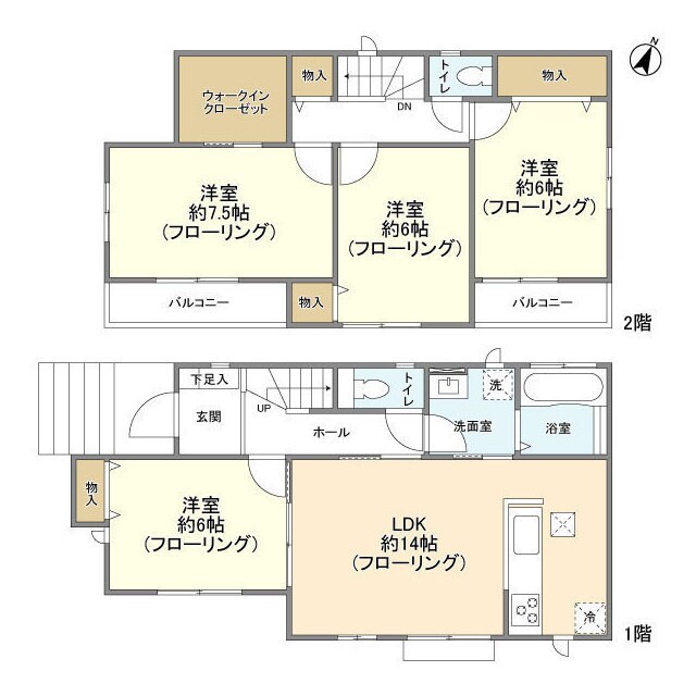 Kolet船橋松が丘#07の物件間取画像