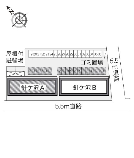 レオパレス針ヶ沢Ａの物件内観写真