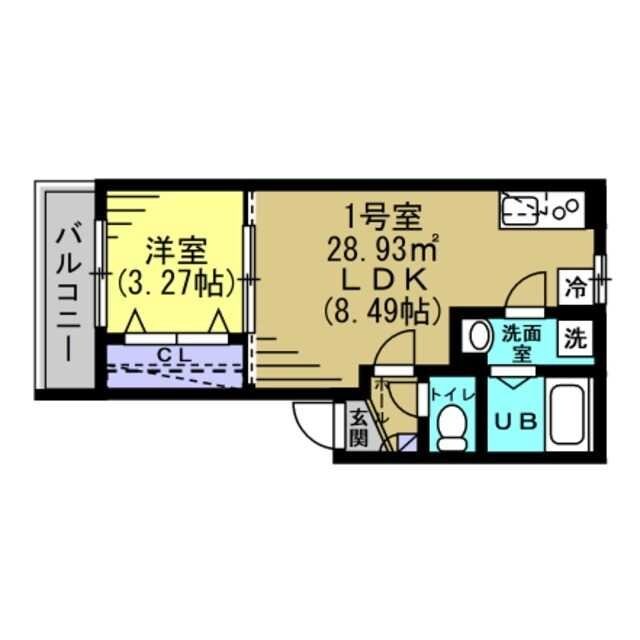 AJ馬橋IIIの物件間取画像