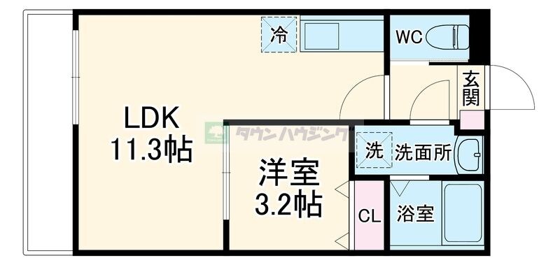 プレステージ矢切の物件間取画像