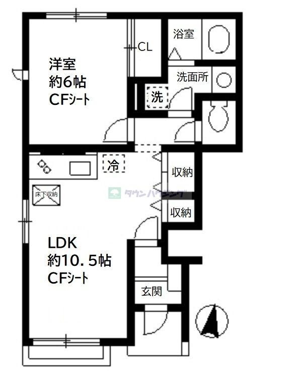 アンサンブル・コートの物件間取画像