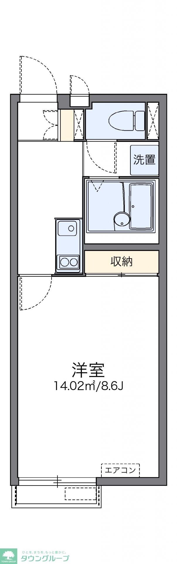 レオネクストラパンブランシュの物件間取画像