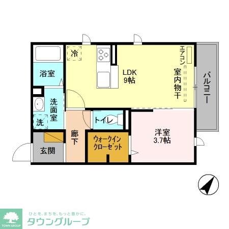 シャルマンの物件間取画像