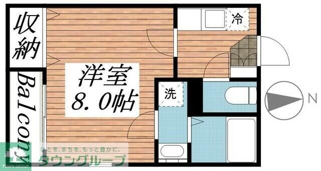 フォレストみのり台の物件間取画像