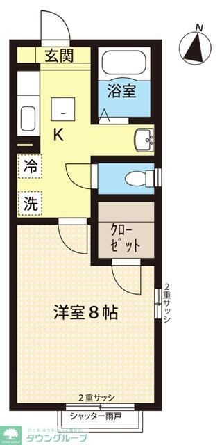 物件間取画像
