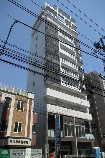 AKレジデンス本八幡の物件外観写真