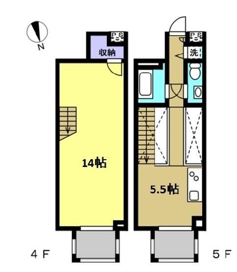 ルーラル２３番館の物件間取画像