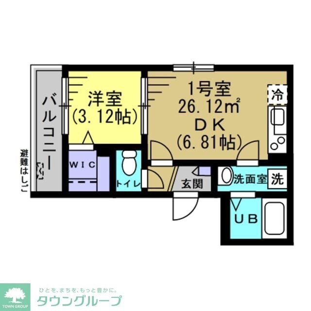 サーフライフの物件間取画像