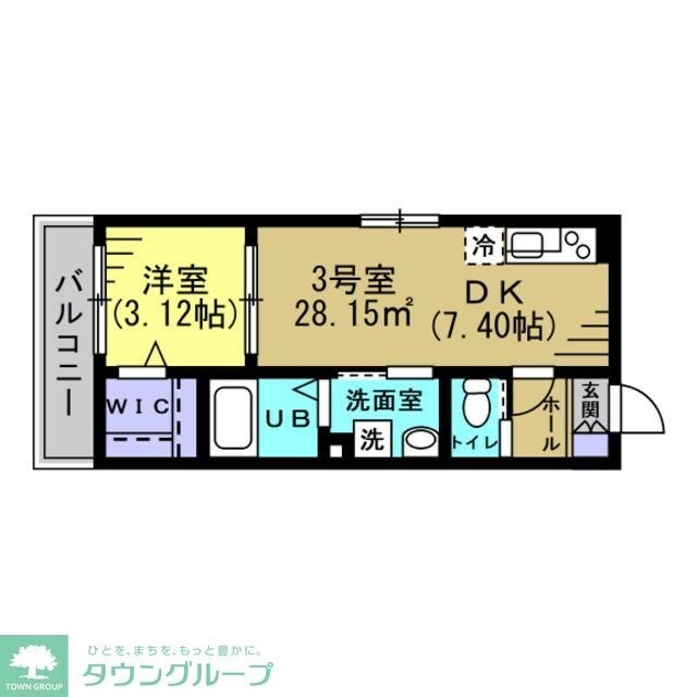 サーフライフの物件間取画像