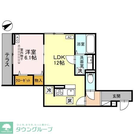 カーサ アルマの物件間取画像