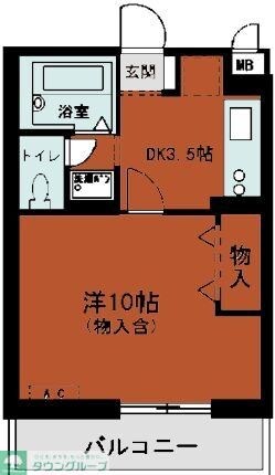 物件間取画像
