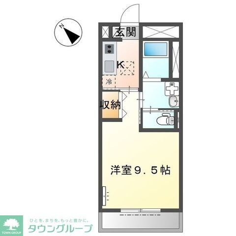 ラック　フィールドの物件間取画像