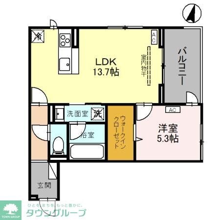 雅の物件間取画像