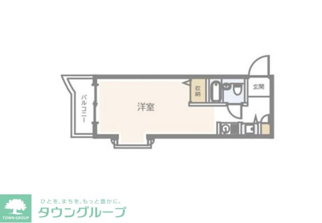 ラレーブ津田沼IVの物件間取画像