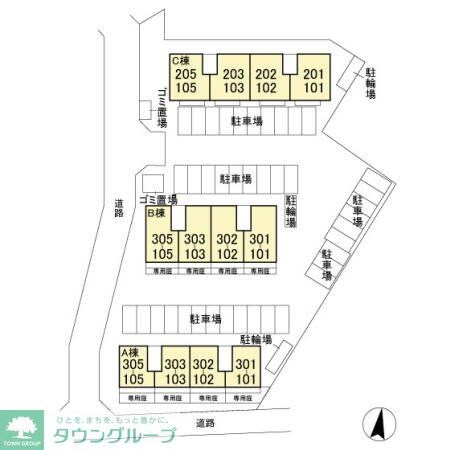 ＰＡＲＫ　ＨＩＬＬＳ　ＭＩＹＡＫＯ　Ｂ棟の物件内観写真