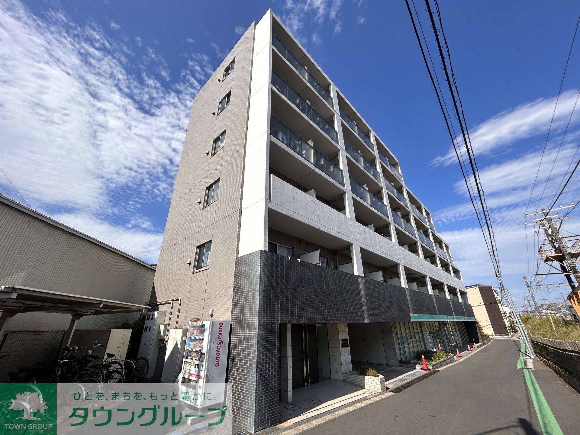 レアレジデンス稲毛の物件外観写真