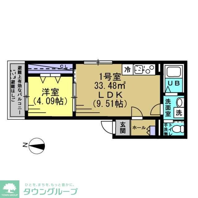 コンフォーティア蘇我の物件間取画像